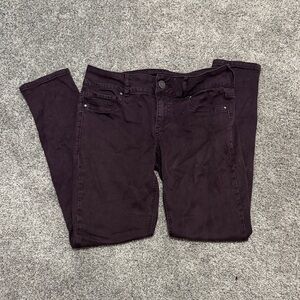 Maurices Deep Purple Skinny Jeans